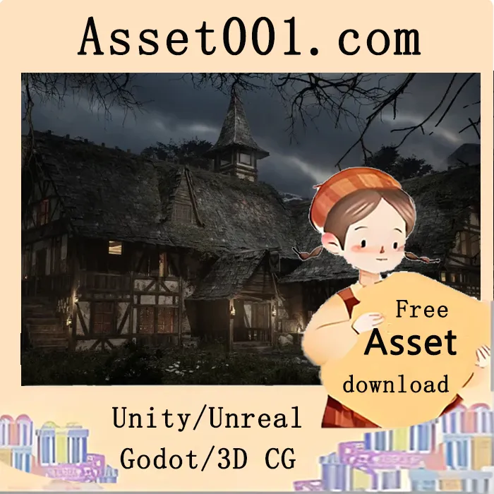 中世纪酒馆环境场景包：包含123个独特模型，支持级联加载，AAA级细节，游戏级优化|Medieval Tavern ( Medieval Tavern Interior Exterior Modular Medieval Tavern ) v5.3+