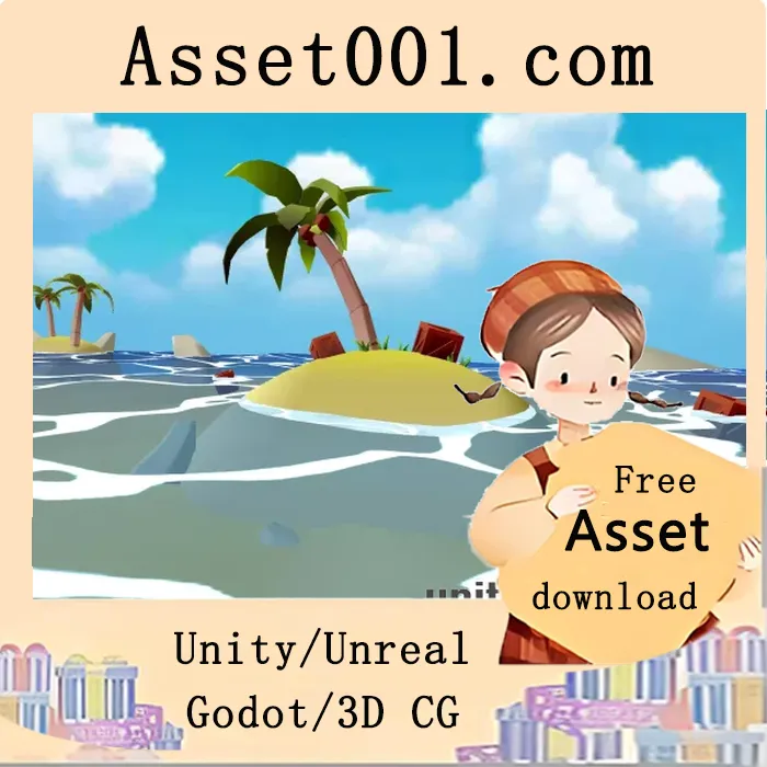 一款可定制的移动友好型风格化水面着色器|Stylized Water Toon Shader - Mobile Ready v3.0