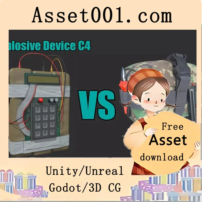 Explosive Device C4 & Defuse Kit v1.0