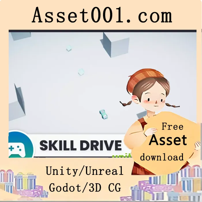 Unity 3D 赛车游戏模板 Skill Drive（2020 LTS 版）免费下载|Skill Drive - Game Template (2020 LTS) v1.3.3