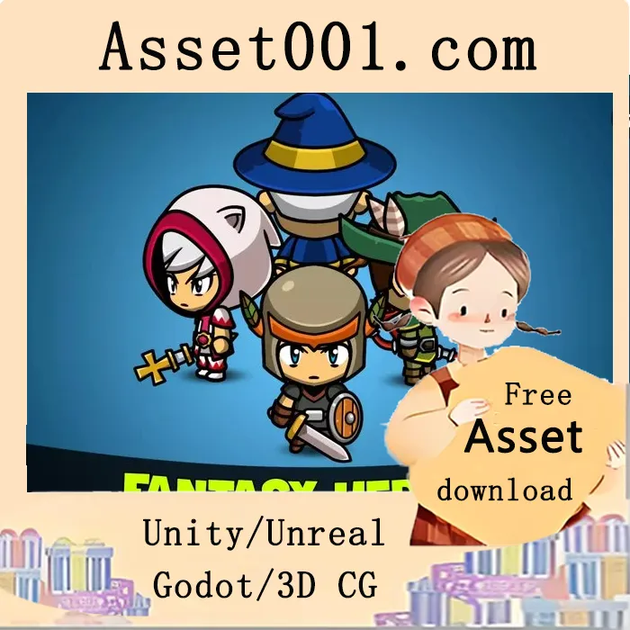 4D奇幻角色编辑器v7.4：支持移动端与WebGL的完整角色创建解决方案|Character Maker 4D [Fantasy] v7.4