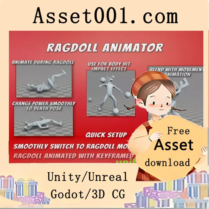 Unity Ragdoll Animator 插件使用指南|Ragdoll Animator v1.2.5