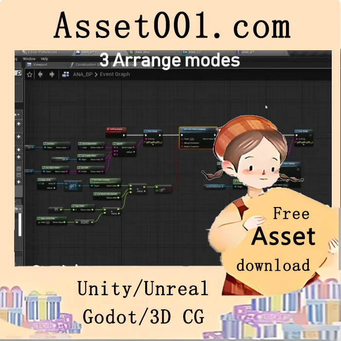 UE资产自动节点排列插件-beta版功能更新|Auto Node Arranger v5.5-5.7