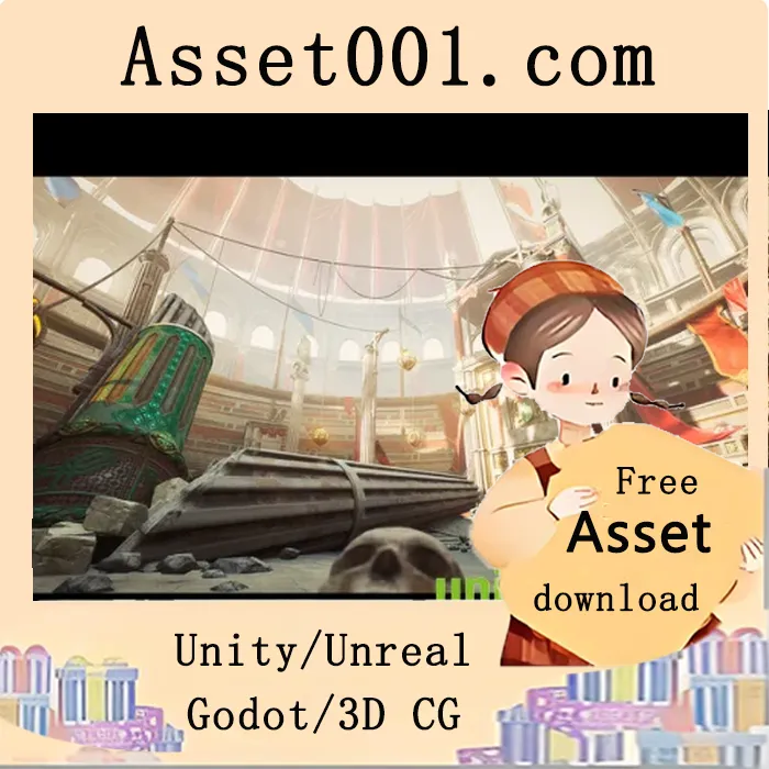 罗马角斗士竞技场环境套装|Gladiator Arena Environment Kit v5.0+