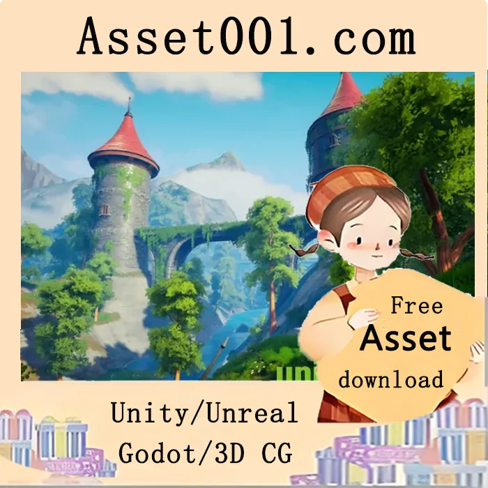 Dreamscape系列最新发布：打造下一代风格化开放世界环境的AAA级资产集合|Dreamscape: Stylized Environment Tower - Stylized Nature Open World Fantasy v4.24-4.27+