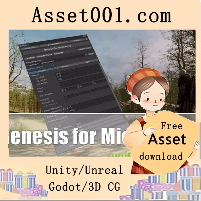 Genesis for MicroVerse：微世界环境创建的快速启动扩展插件|Genesis for MicroVerse v1.7.3