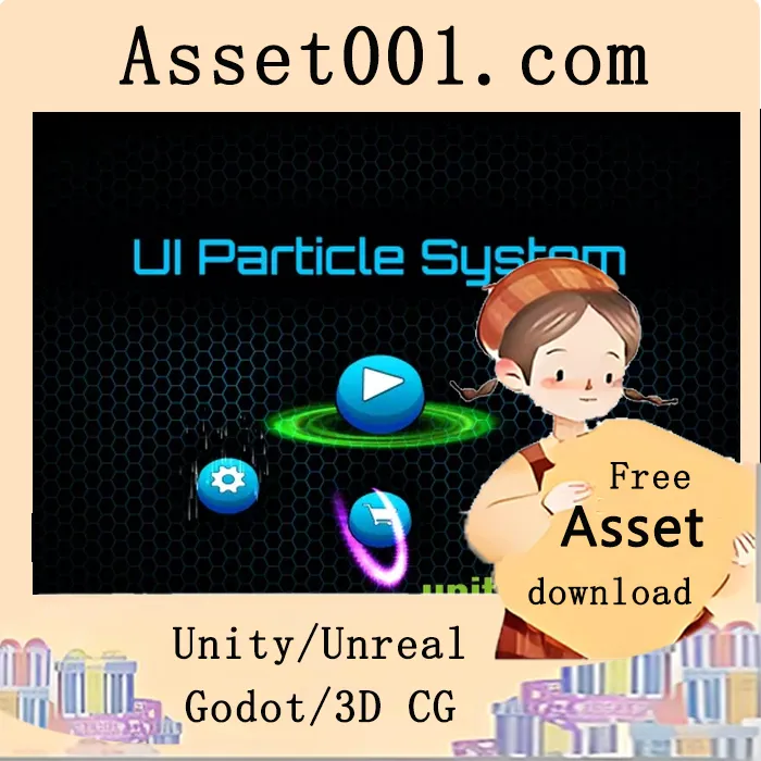 Unity UI粒子系统插件：高效便捷的3D粒子解决方案|UI Particle System v1.37