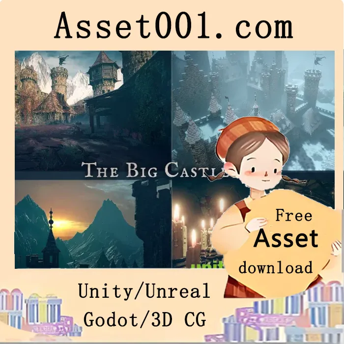 《The Big Castle Kit：支持URP与HDRP的AAA级奇幻场景资源包》|The Big Castle Kit v1.9