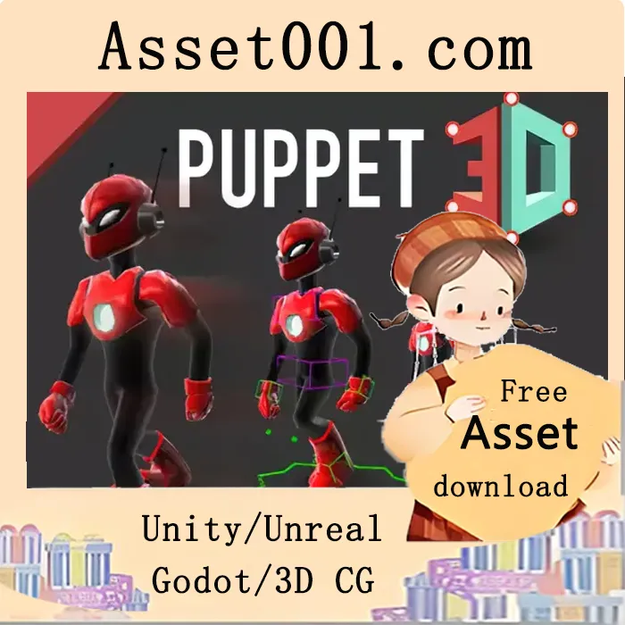 Puppet3D：Unity专业骨骼绑定工具集|Puppet3D v1.11