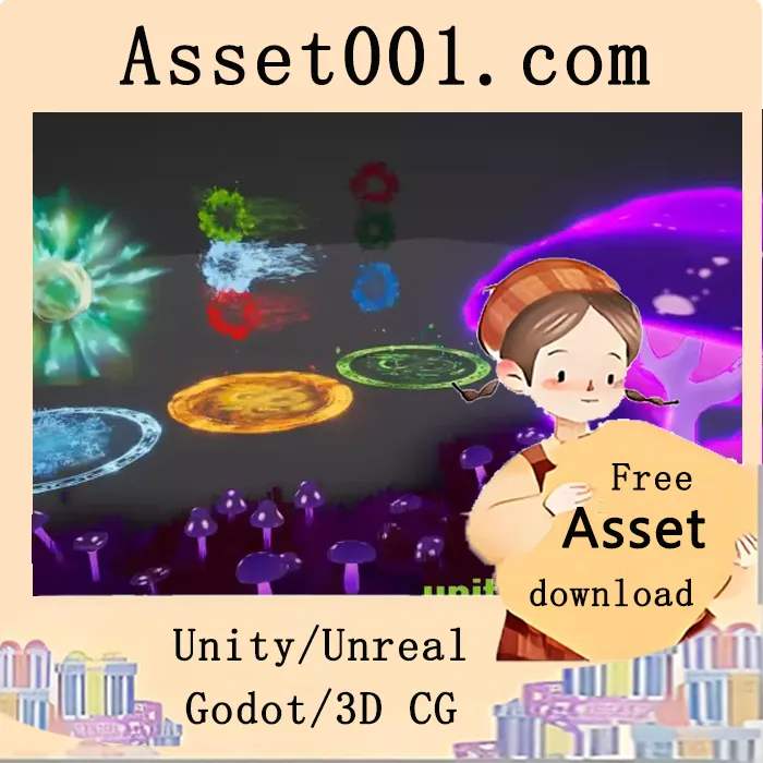 Unity幻想RPG法术包3：31种惊艳视觉效果，兼容所有渲染管线|Fantasy RPG Spell Pack 3 v1.0