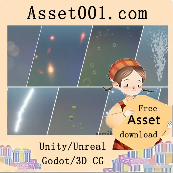 Unity自然粒子特效包：84+种环境天气视觉效果|VFX Library: Nature Particle Effects Pack v2.2.0