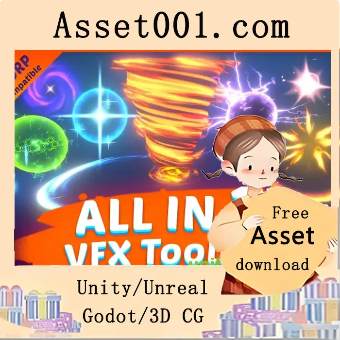 Unity 全功能视觉特效工具包：轻松创建惊艳特效|All In 1 Vfx Toolkit v1.51