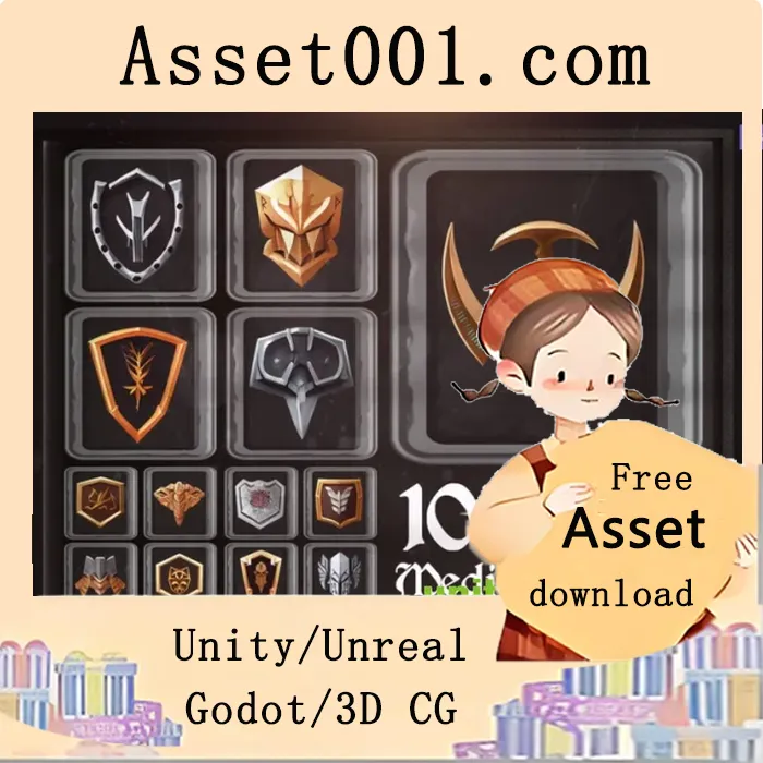 100 Medieval Icons Pack