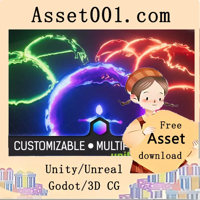 支持HDRP、URP和LWRP的可定制力场VFX包|ForceField Effects v1.4