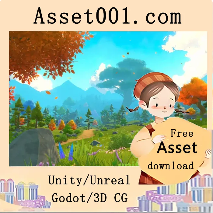 Unity奇幻风格森林环境包：200+预制件，支持URP与HDRP|RPG - Stylized Fantasy Environment v1.2