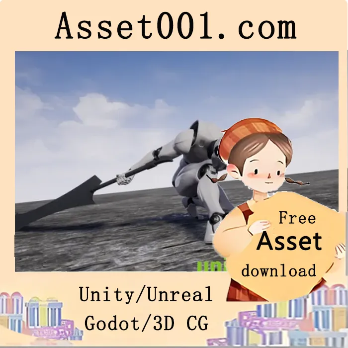 UE伟大剑动画集：包含130个战斗动画及基础模型|GreatSword Animset (UE) v4.21-4.27+