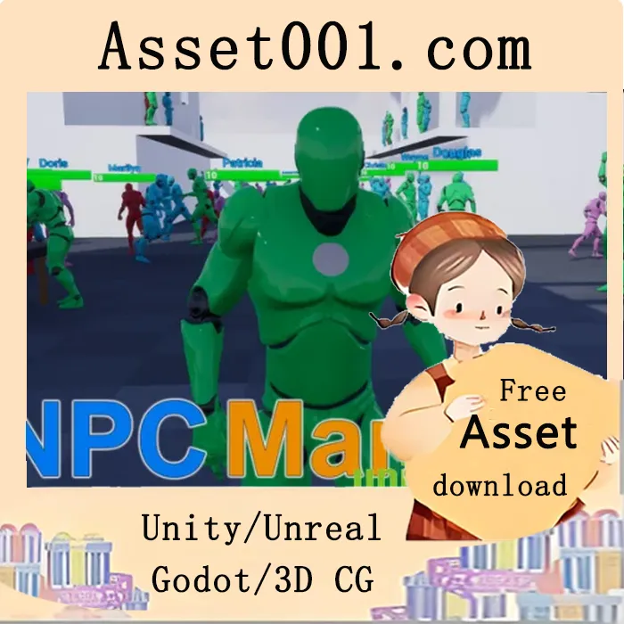 Unity NPC管理器系统：支持复杂行为与高性能群体管理|NPC Manager System v4.26-4.27+