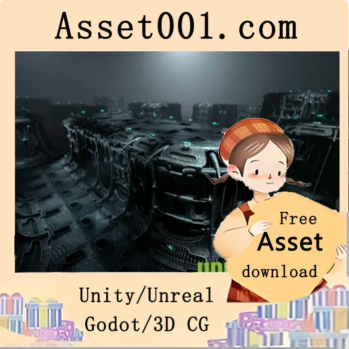 Unity Vintage SciFi包Vol.10：高精度科幻道具与材质详解|Vintage SciFi Pack VOL 10 Desks (Nanite) v5.0-5.3+