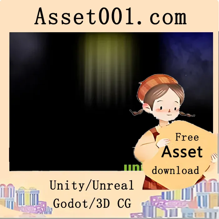 带有完整控制的简易光柱主材质（支持颜色、衰减、光线、烟雾和尘埃粒子）|Lightshaft Master Material v4.2x+