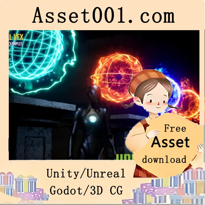 25+ 个能量球视觉效果包，基于 Niagara 实现|Energy Ball VFX Pack v5.0+