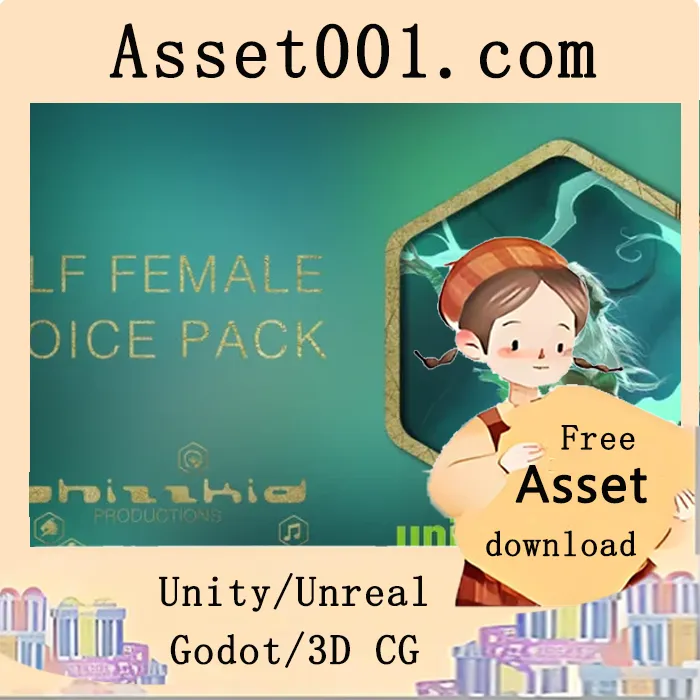 精灵女性语音包：包含50个英文及精灵语台词、145种战斗音效及63个法术咒语|Elf Female Voice Pack v4.25-4.27+