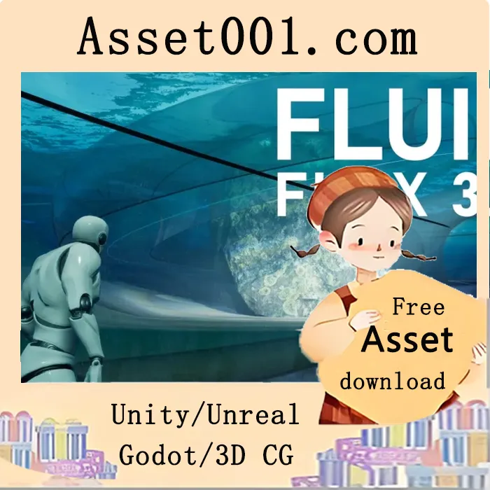 Fluid Flux：基于2D浅水模拟的高效水体系统|Fluid Flux v3.0.8 (5.6-5.7)