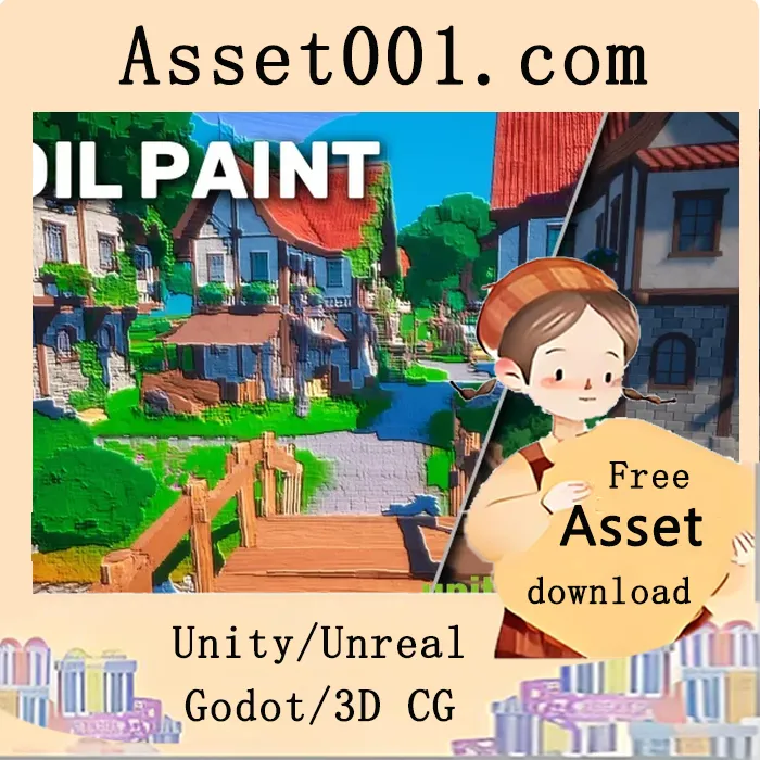 Unity艺术油彩插件：一键将游戏转化为艺术品|Artistic: Oil Paint v3.0.2 (13 Mar 2026)