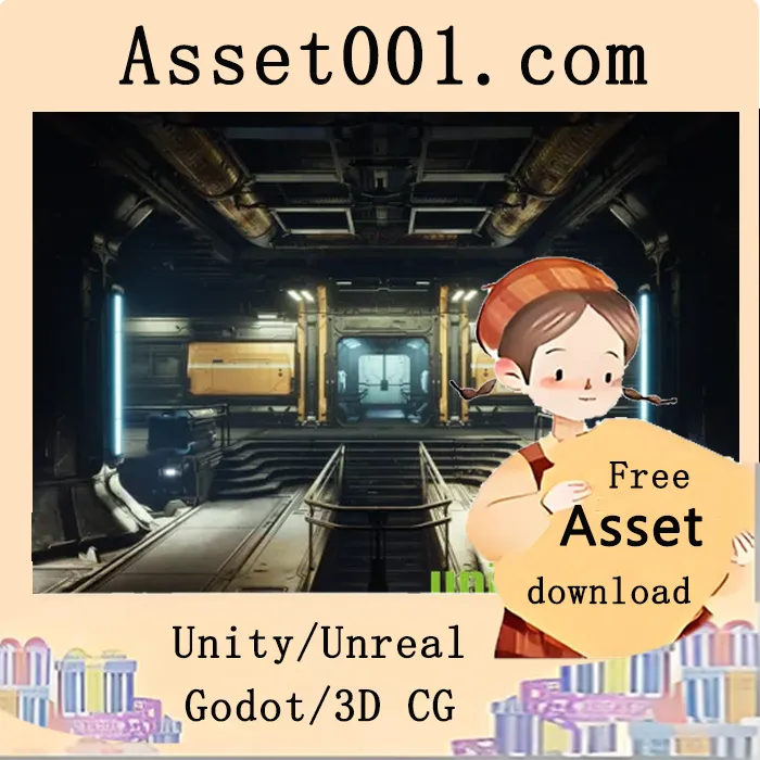 科幻风格模块化环境套装，打造大型可玩内/外部场景|JUPITER - Sci-Fi Modular Environment Kit v4.24-4.27+