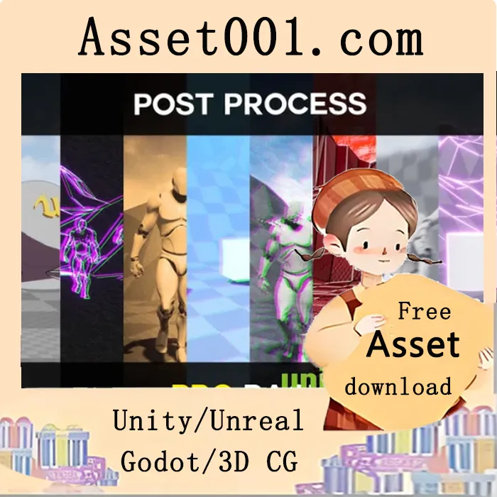Unity Post Process Pro Pack：19种可定制后处理材质与30+ LUT资源包|Post Process Pro Pack v5.0+