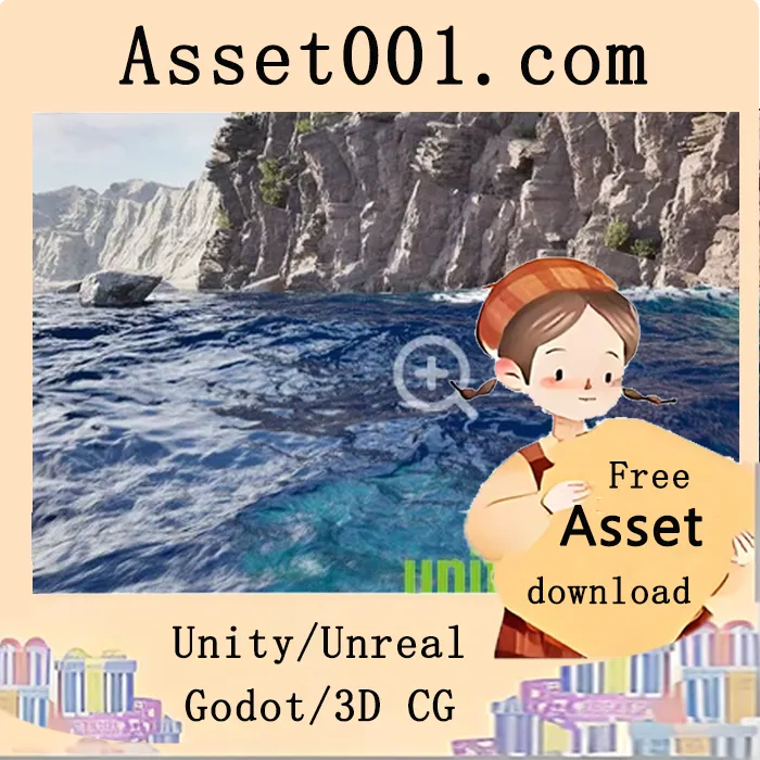 高细节电影级海面系统：专为高质量影视渲染设计的蓝图/材质解决方案|Ocean System for Rendered Cinematics v5.0+