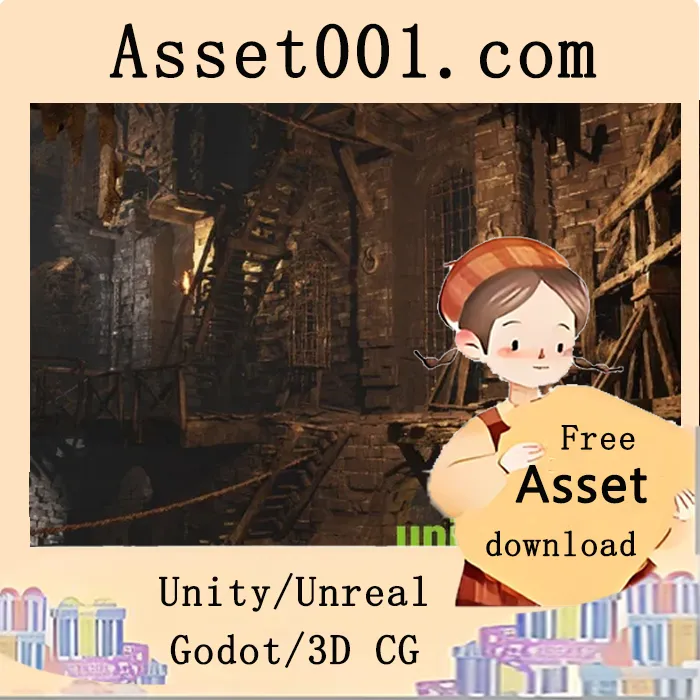 高细节度的Dungeon Souls场景环境，适用于大型项目与影视制作|Dungeon Souls v4.26-4.27+