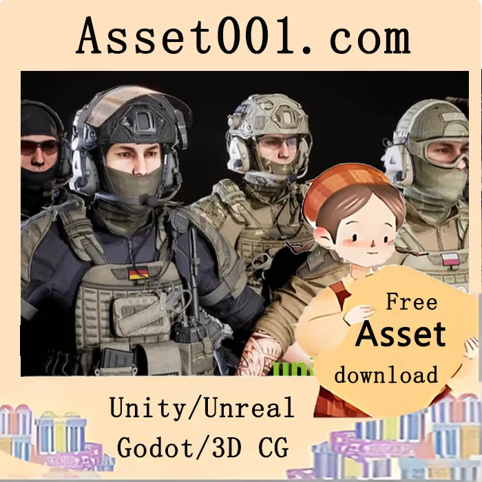 高质量模块化士兵包套装，支持深度自定义与展示场景|MODULAR SOLDIER PACK Vol. 1 v4.26-4.27+