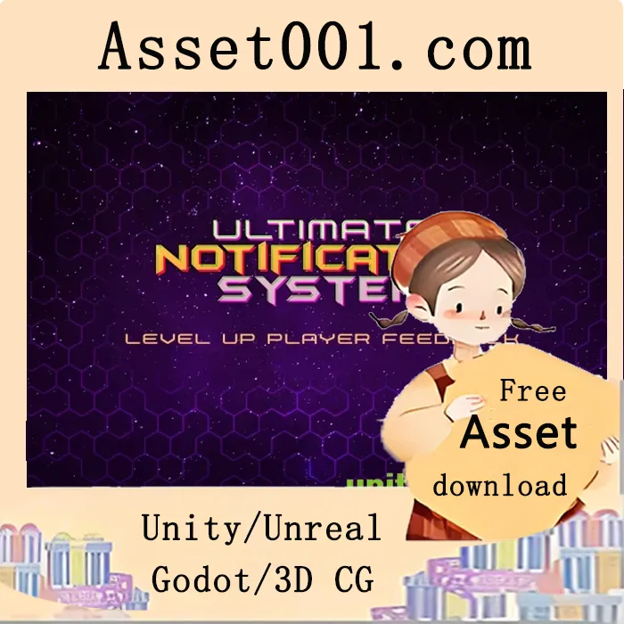 Unity终极通知系统：简化玩家反馈与交互体验|Ultimate Notification System – Player Feedback Made Easy v1.25