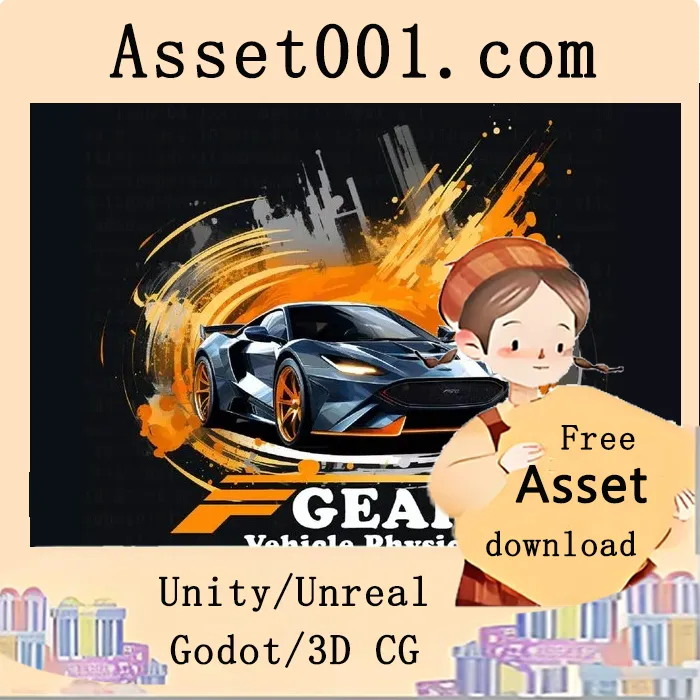 FGear车辆物理引擎 v1.11：Unity中的 Arcade 风格赛车游戏解决方案|FGear Vehicle Physics v1.11