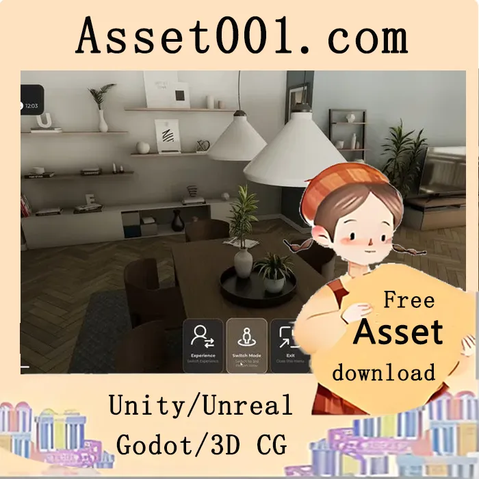 ArchViz Template Lite 5.7：Unreal Engine 中的专业交互式建筑可视化基础模板|ArchViz Template Lite 5.7