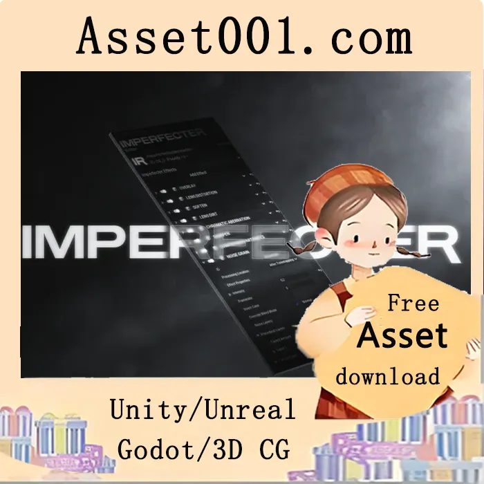 IMPERFECTER：Unreal Engine 实时相机缺陷后期处理工具包|IMPERFECTER - Post Process Toolkit v1.3.1 (5.6)