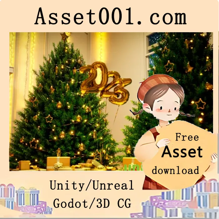 高品质圣诞室内设计资产，适用于ArchViz、VR及AAA游戏|ChristmasDay v5.2-5.3