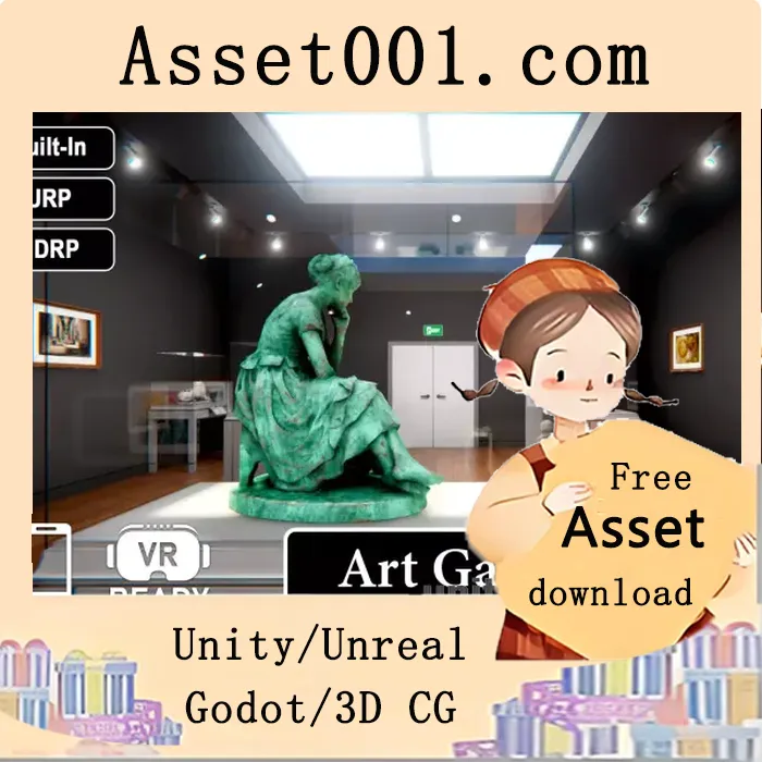 Art Gallery Vol.2：适用于游戏、VR项目和模拟器的画廊解决方案|Art Gallery Vol.2 v1.1