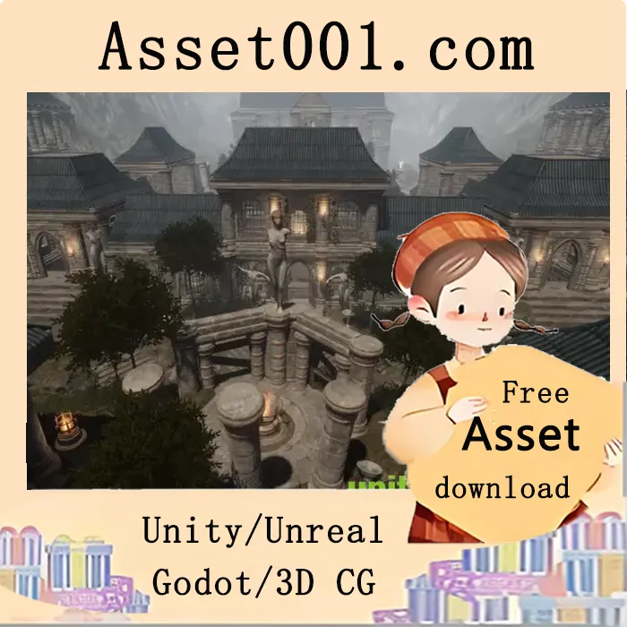 《The Ancient Set - 寺庙包首次发布：包含428个模块化预制件与丰富自然元素》|The Ancient Set - Temples v1.25