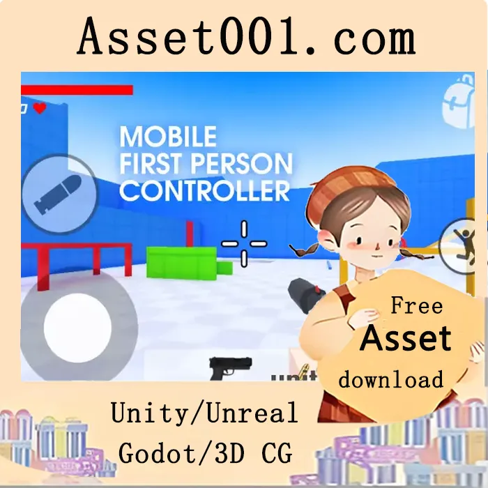 适用于移动端的第一人称游戏易用模板（支持PC）|Advanced Mobile First Person Controller v2.0