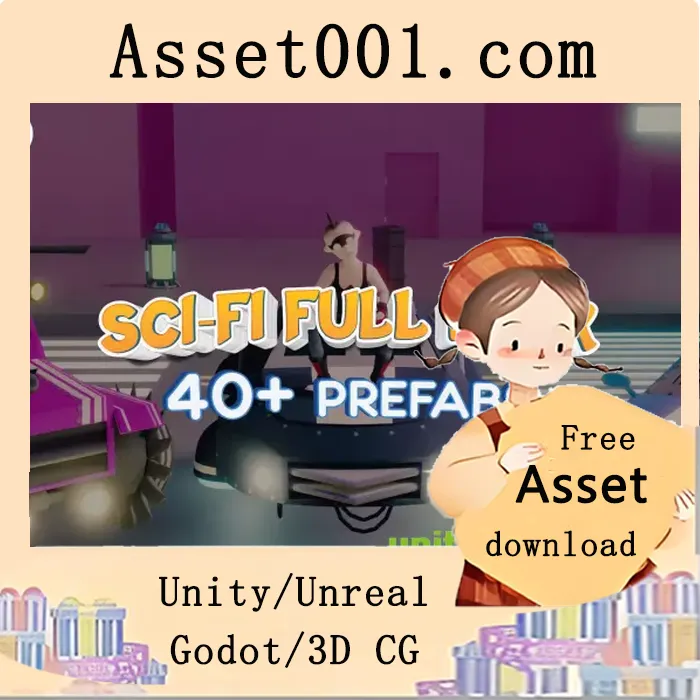 科幻Bundle套装：打造沉浸式未来世界|Sci-Fi Bundle: Characters + Toon Shader v1.0