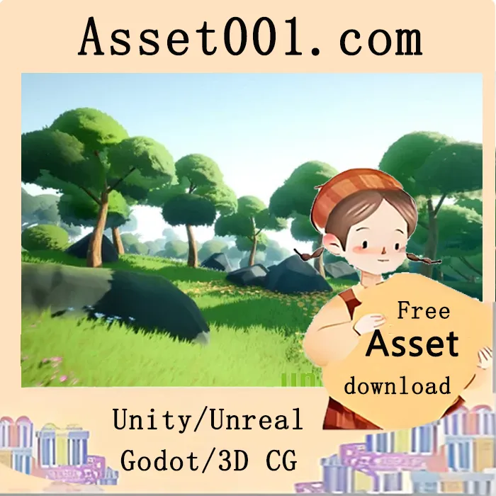 LUSH：风格化环境套装——包含50个优化网格与风格化水组件|LUSH: Stylized Environment Set v4.27, 5.0-5.3+