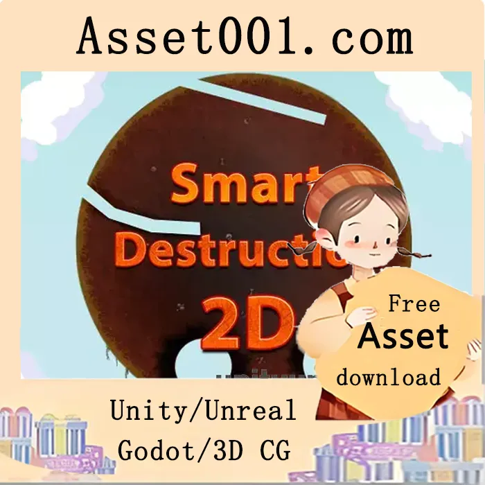 Unity Smart Destruction 2D 工具详解：2D精灵与地形的智能破坏功能|Smart Destruction 2D v1.0.5