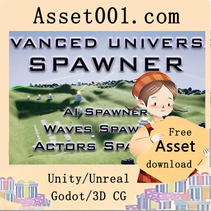高级通用生成器 5.7：支持AI、波次与多种物体的智能生成系统|Advanced Universal Spawner 5.7