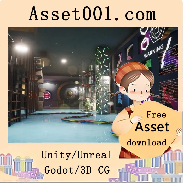 模块化科幻地下场景资源包：高度可定制的未来环境构建方案|Underground Sci-Fi