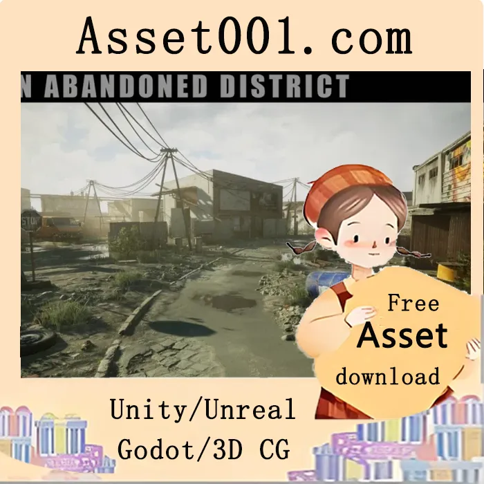 [SCANS] Urban Abandoned District - Day/Night Scene v4.22+