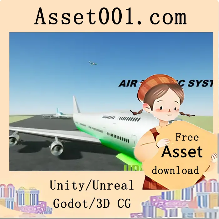 基于蓝prints实现飞行飞机与机场起飞模拟系统|Air Traffic System v5.0+