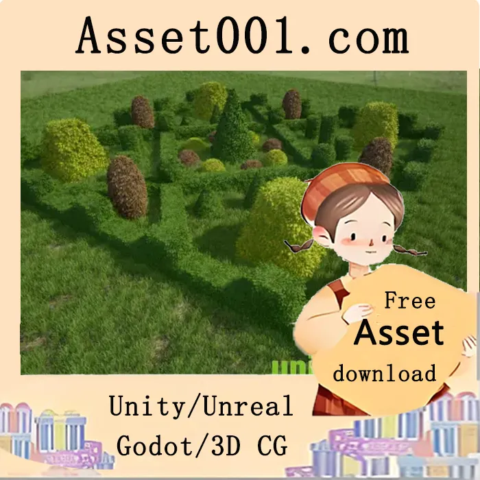 Unity花园设计套装：带Spline和LOD优化的灌木与小树资源包|Shaped Bushes Pack v5.0+