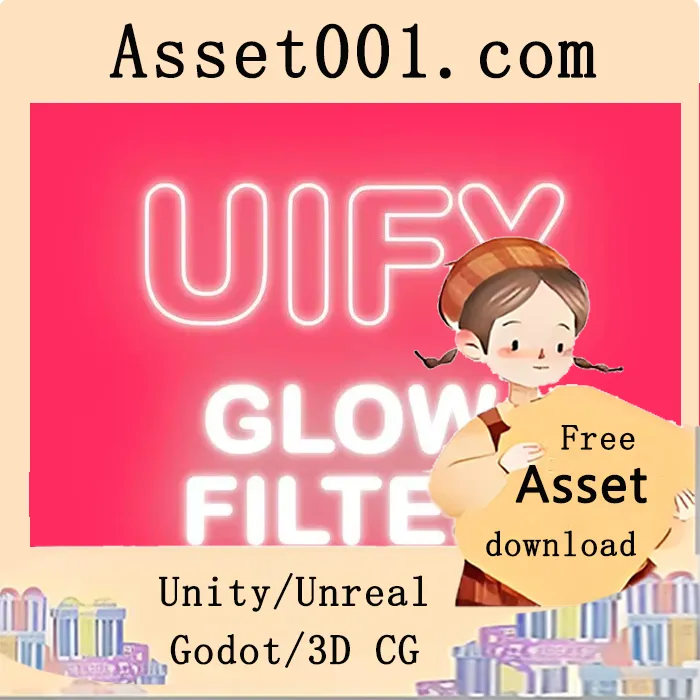 UIFX - Glow Filter：Unity界面发光效果插件|UIFX - Glow Filter v1.10.0 (26 Mar 2026)