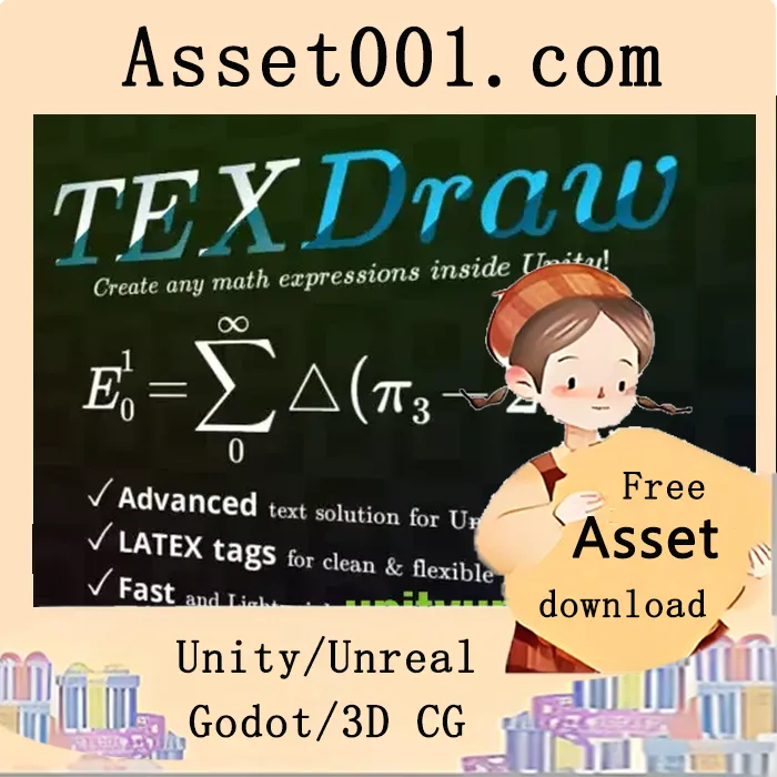 在Unity中轻松创建数学表达式|TEXDraw v7.1.0 (20 Mar 2026)